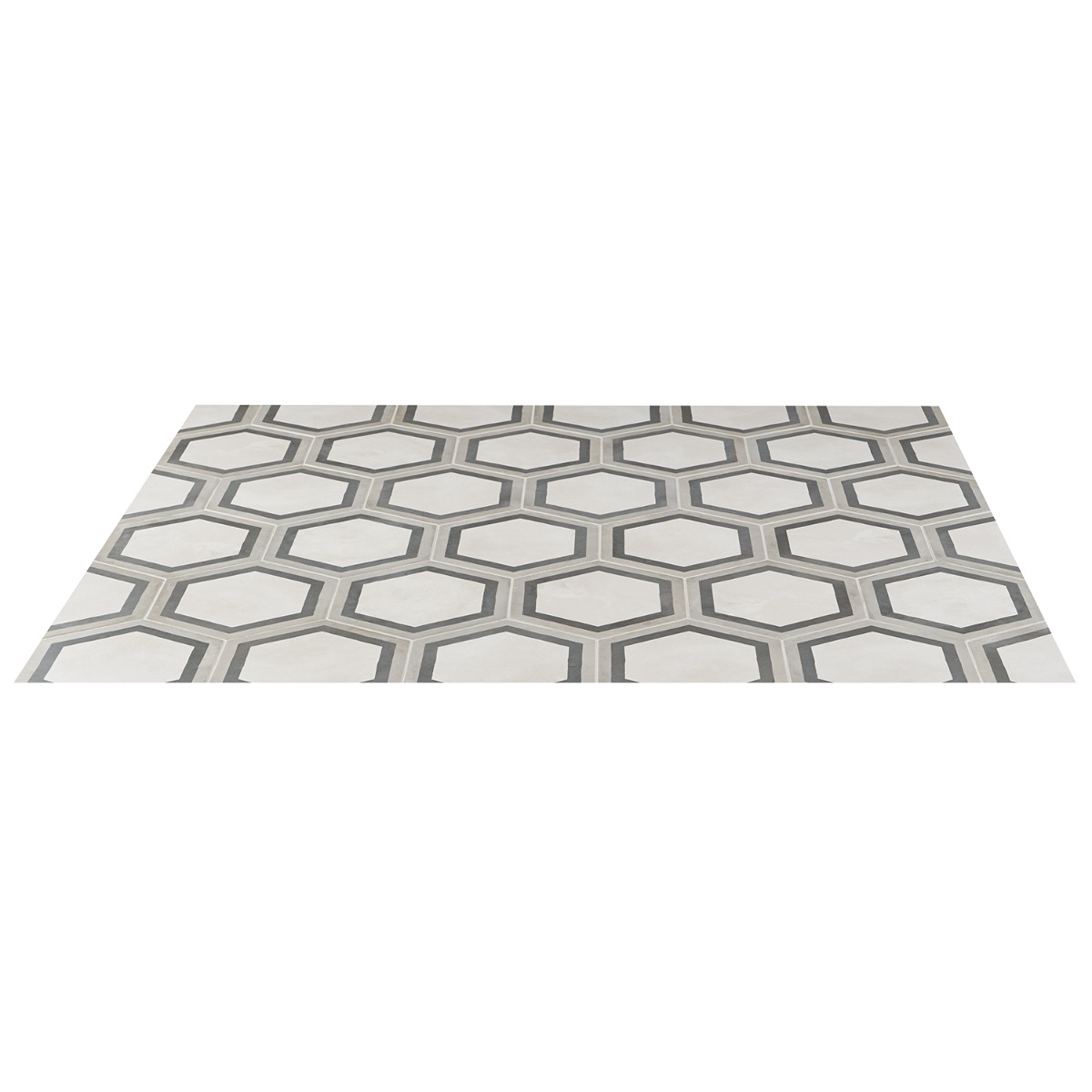Banza Deco Sabbia Charcoal 8" Hexagon Matte Porcelain Tile
