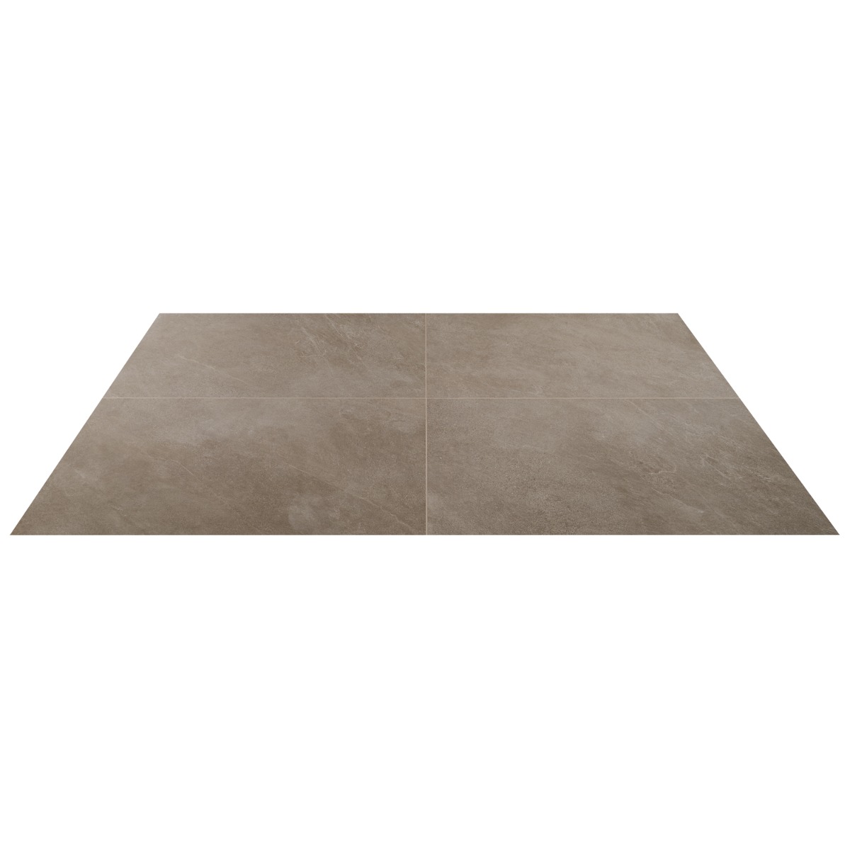 Motley Caramel Brown 24x48 Limestone Look Matte Porcelain Tile
