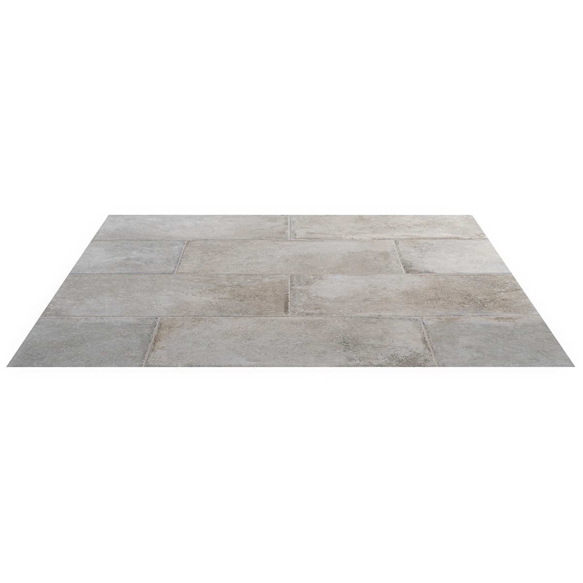 Caruso Efeso Gray 12x24 Travertine Look Matte Porcelain Tile