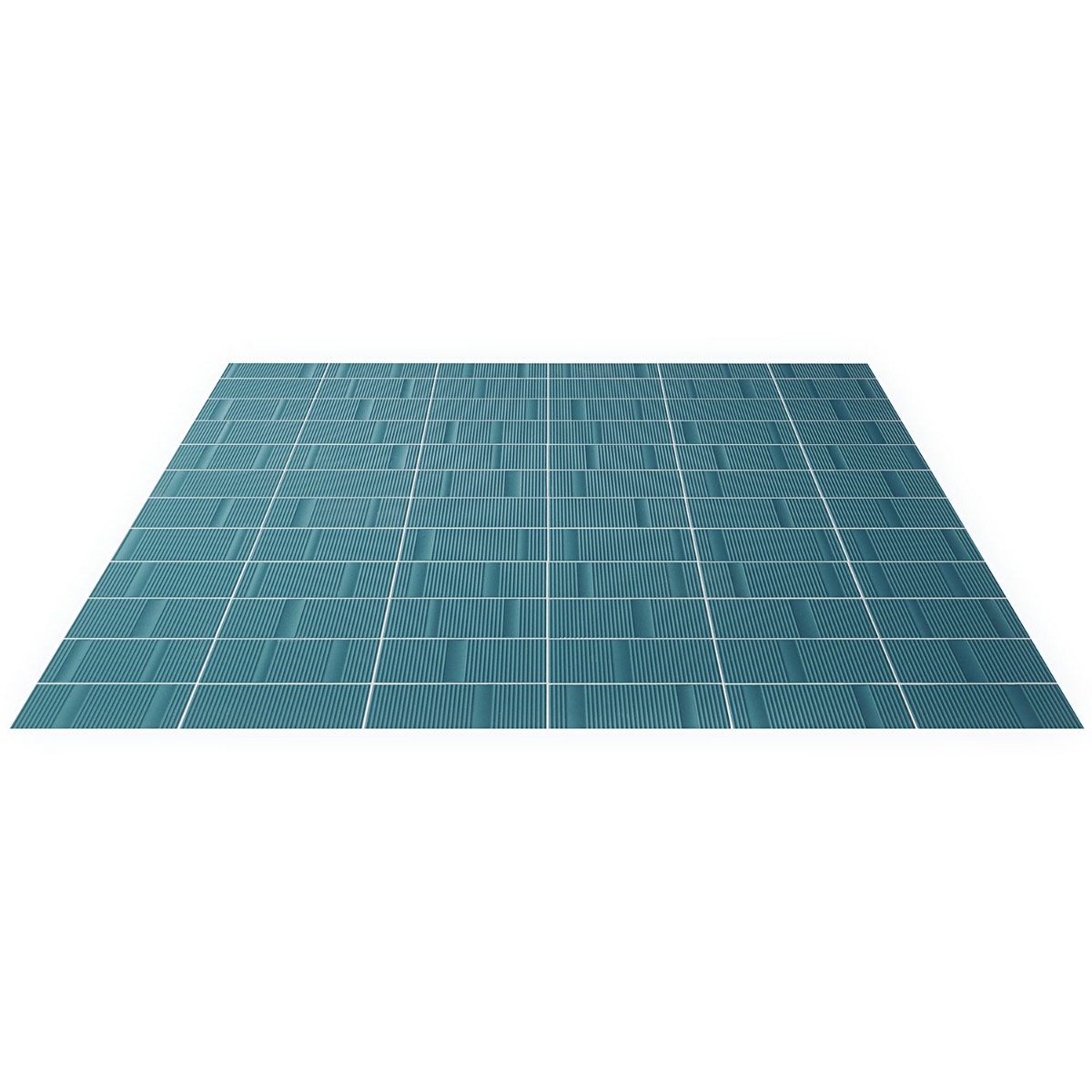 Armada Aqua Teal Green 8x16 Fluted 3D Matte Ceramic Wall Tile