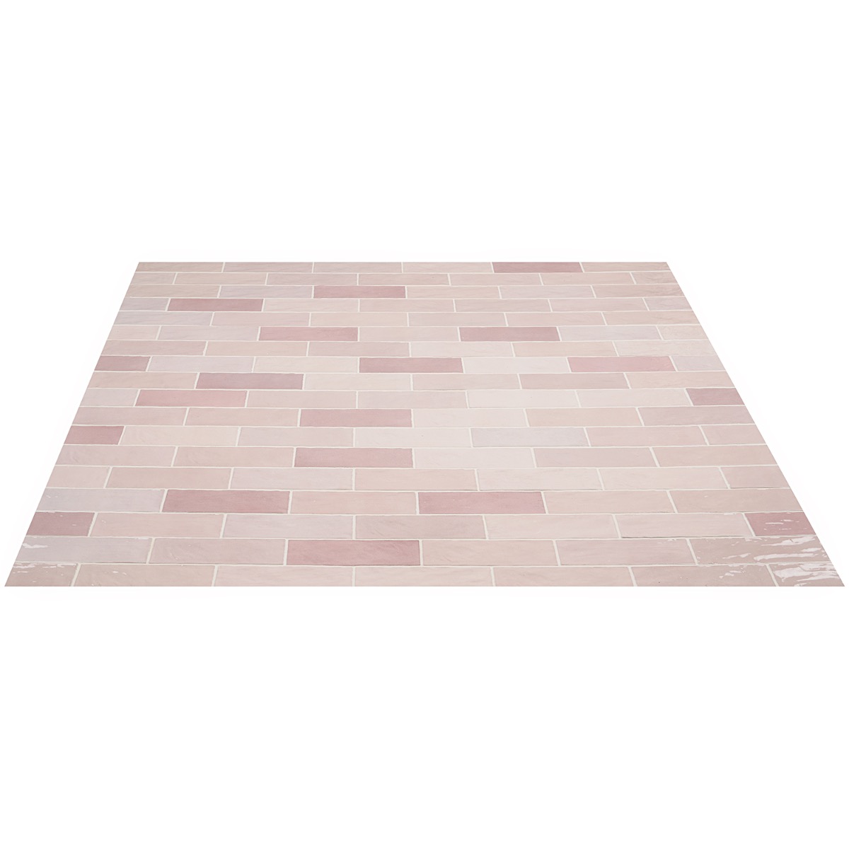 Serena Pink 3x8 Glossy Ceramic Subway Tile