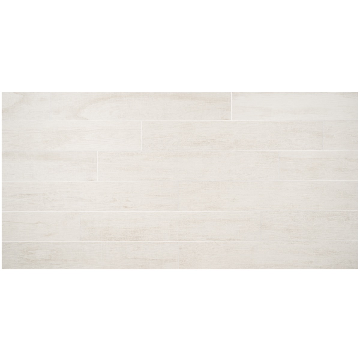 Elan White 8x48 Wood Look Matte Porcelain Tile