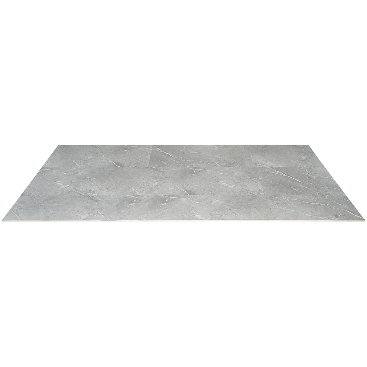 Minetta Chauny Marble Medium Gray 18x36 - 2.5mm/28mil Wear Layer - Glue Down Matte Luxury Vinyl