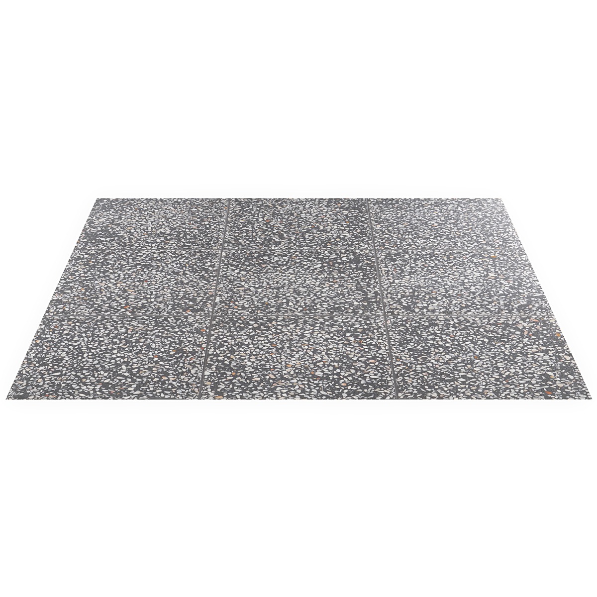 Marmi Terrazzo Porfido Gray 16x16 Polished Terrazzo Tile