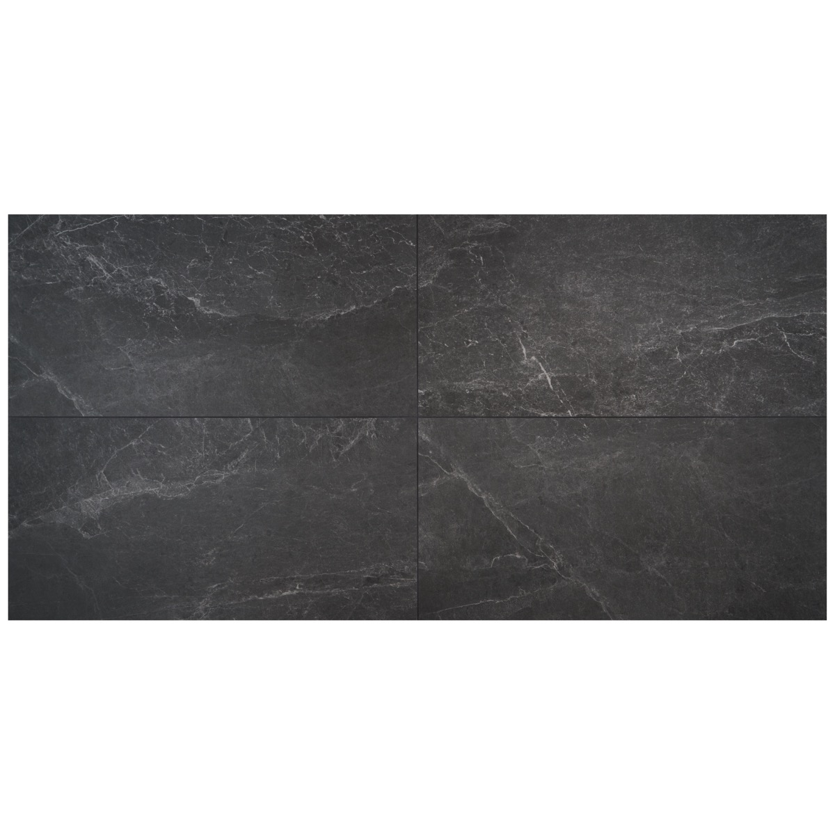 Montech Graphite Gray 24x48 Matte Porcelain Tile