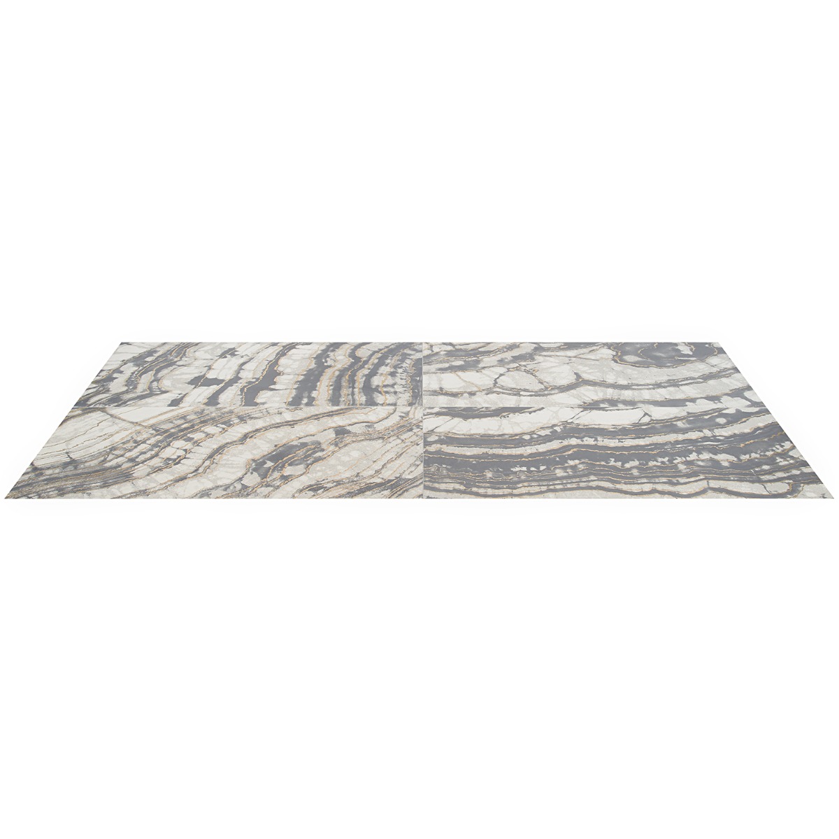 Deco Agate Smoke Gray 24x48 Artisan Decor Polished Porcelain Tile