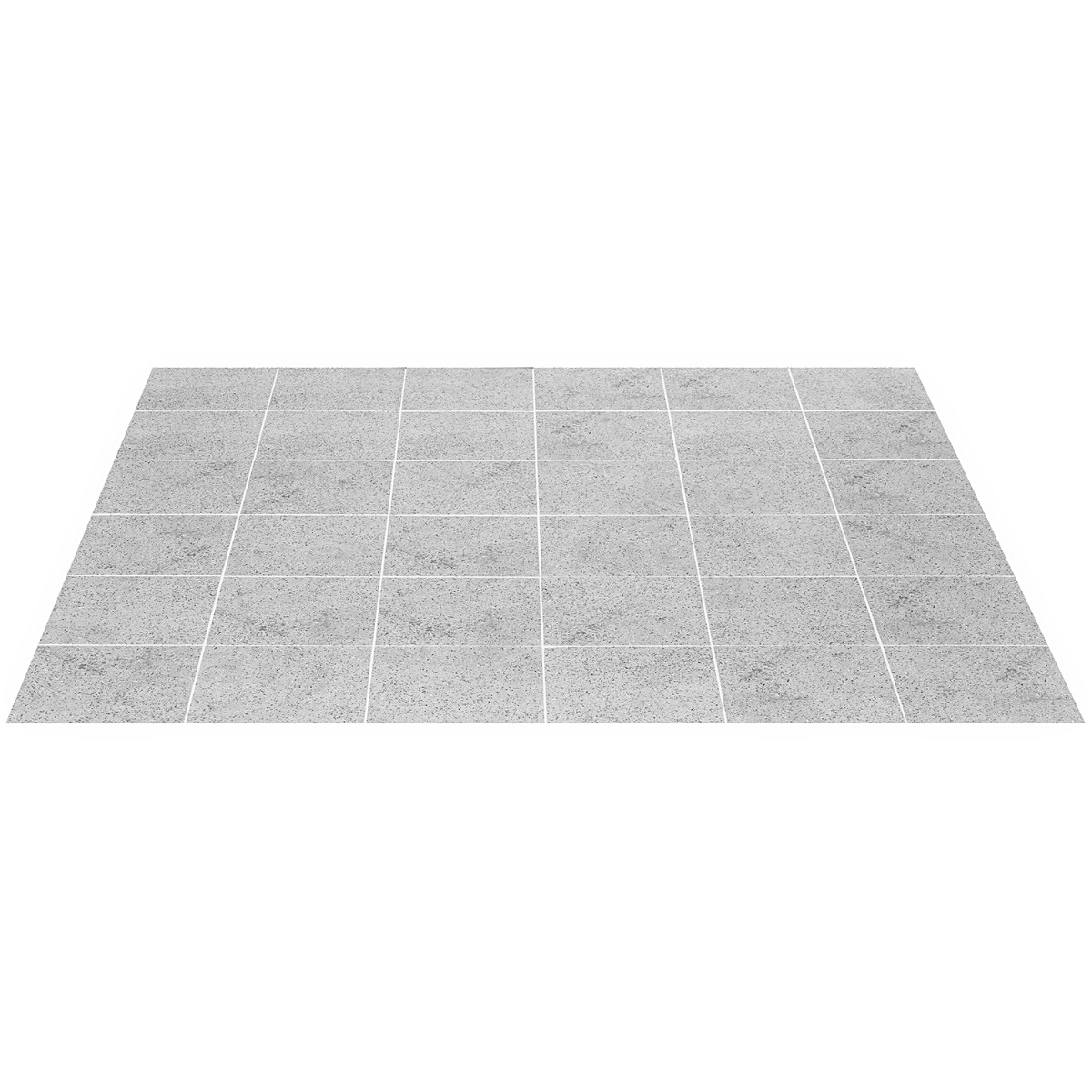 Close Out - GeoPrism Terrazzo Gris 8x8 by Elizabeth Sutton