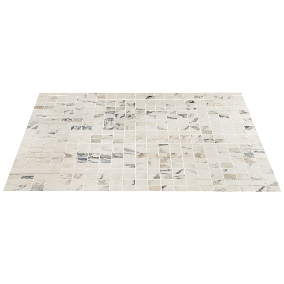 Lithe Calacatta Rustico 2x2 Matte  Porcelain