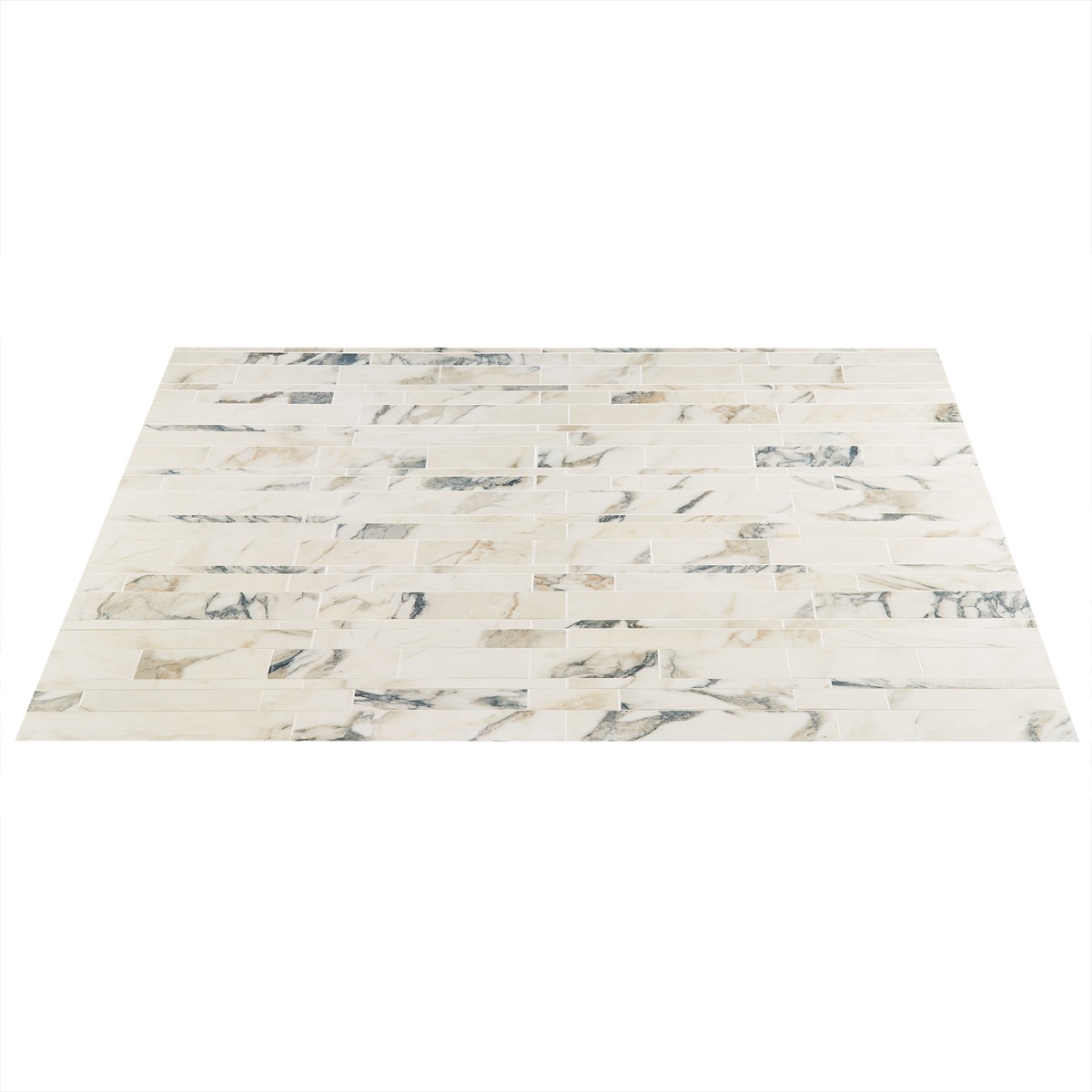 Lithe Calacatta Rustico Railroad Matte  Porcelain