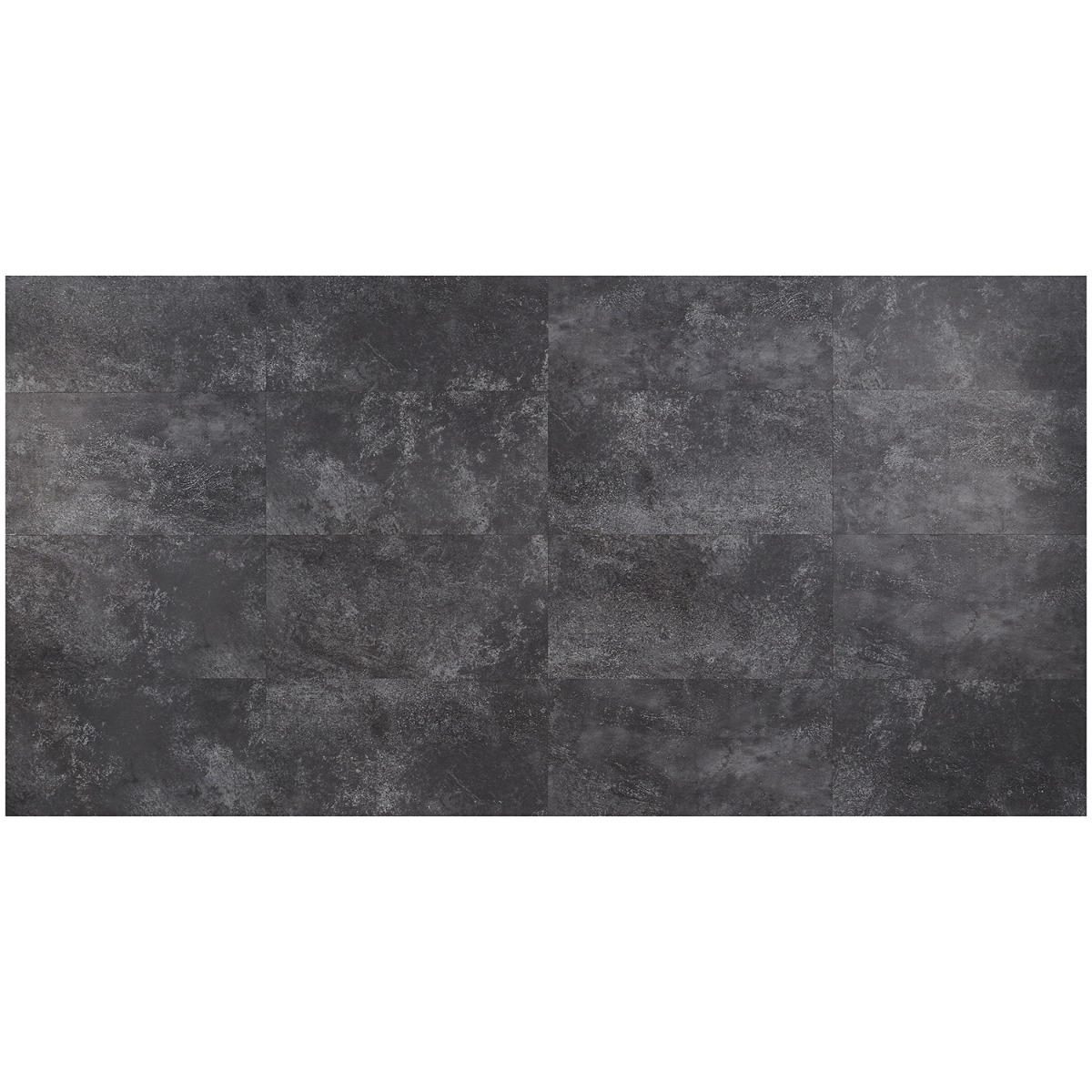 Mercer Metalcrete Charcoal 12x24 - 2.0mm/12mil Wear Layer - Glue Down Matte Luxury Vinyl