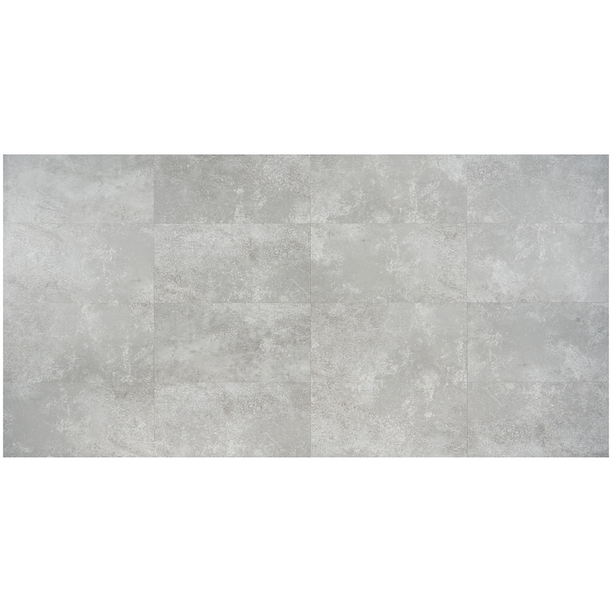 Mercer Metalcrete Platinum 12x24 - 2.0mm/6mil Wear Layer - Glue Down Matte Luxury Vinyl