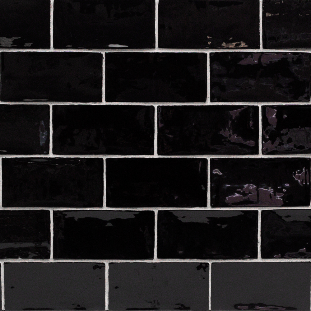 Masia 3x6 Nero Polished Ceramic