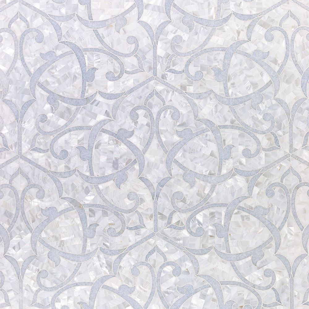 MJ Shambhala - Mother of Pearl & Blue Celeste 