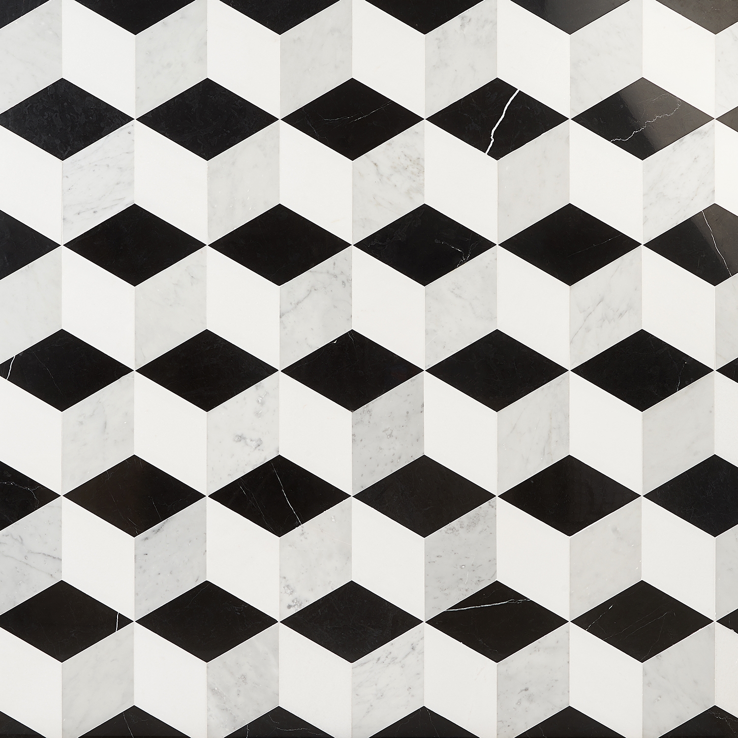 Pari Classico 8x9 Polished Marble Mosaic Tile