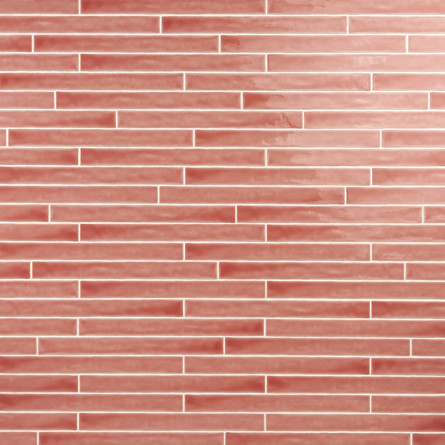 Newport Coral Pink 2x20 Polished Ceramic Wall Tile