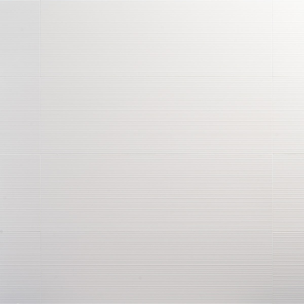 Accent Linear White 12x36 3D Matte Ceramic Tile
