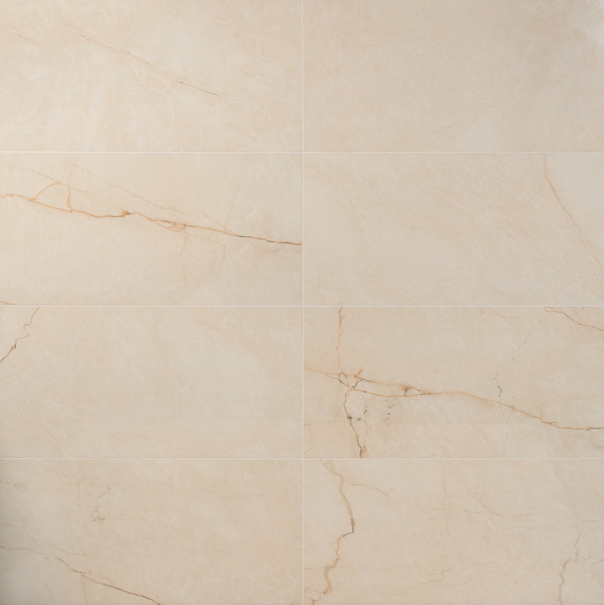 Marmi D'Italia Crema Avorio 12x24 Polished Porcelain Tile