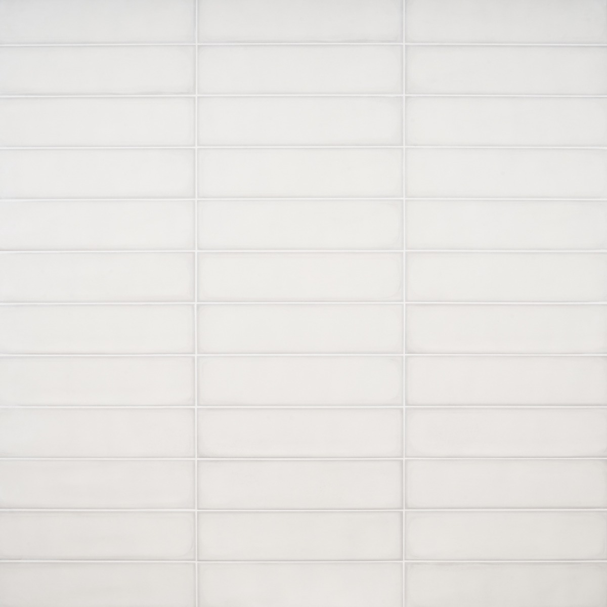 Stacy Garcia Artblock Bianco White 4x16 Matte Porcelain Tile