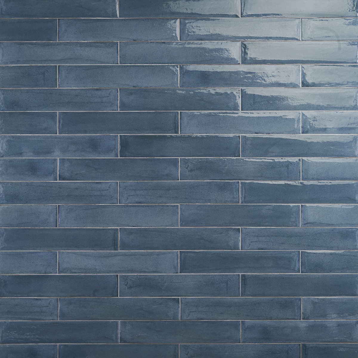 Frammenti Brick Blue Note 3x16 Polished Porcelain