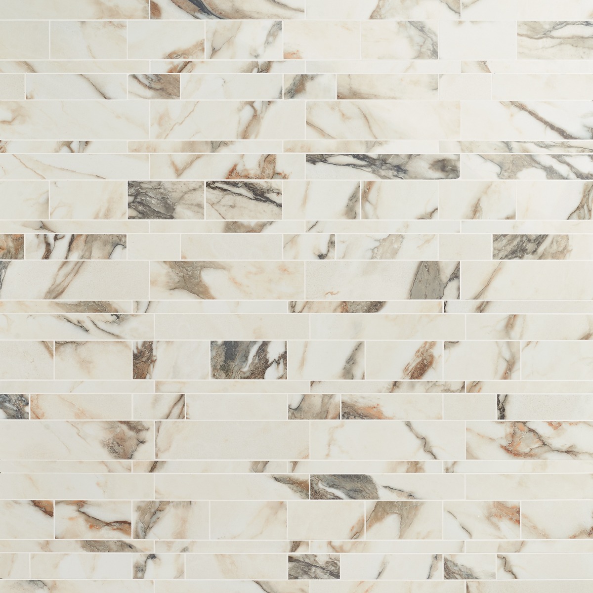 Lithe Calacatta Rustico Railroad Polished  Porcelain