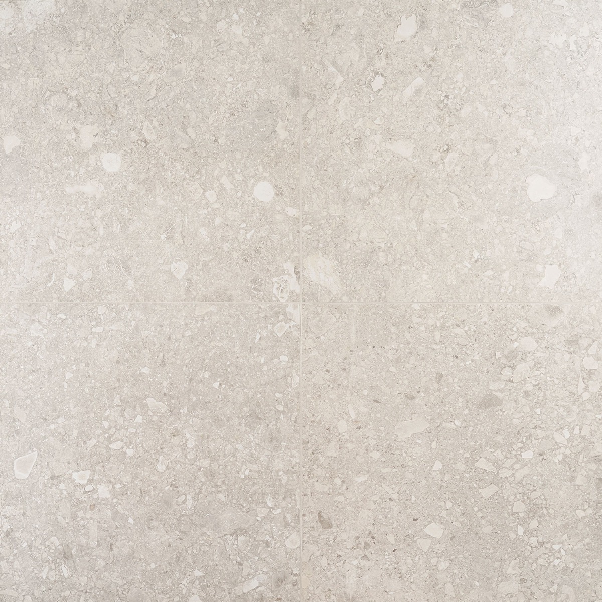 Norr 2.0 Gray 24x24 Terrazzo Look Matte Porcelain Tile