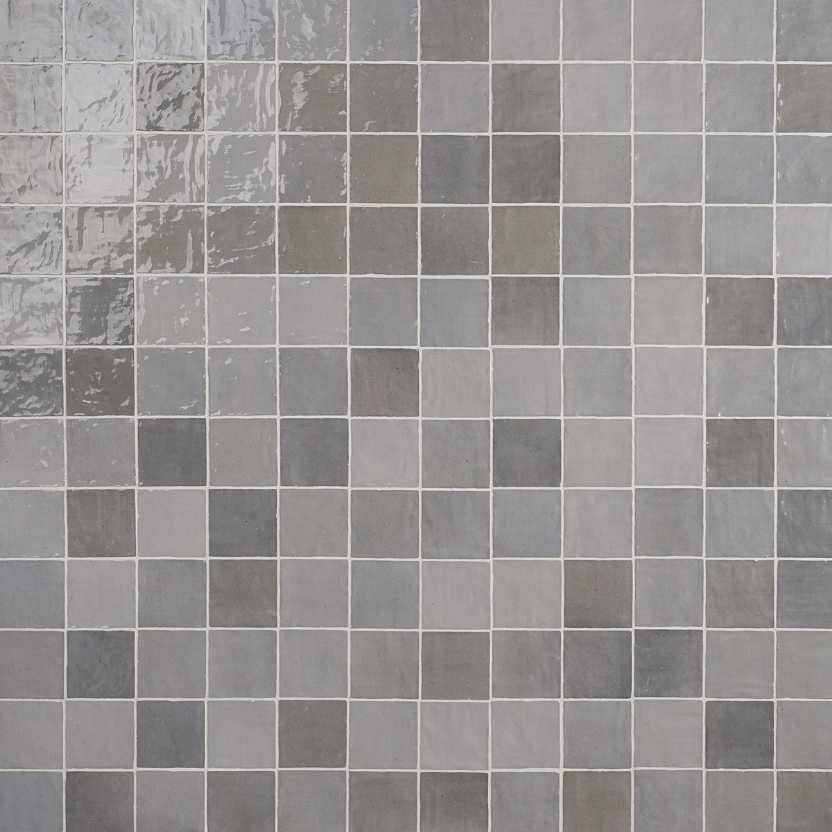 Serena Gray 4x4 Glossy Ceramic Tile