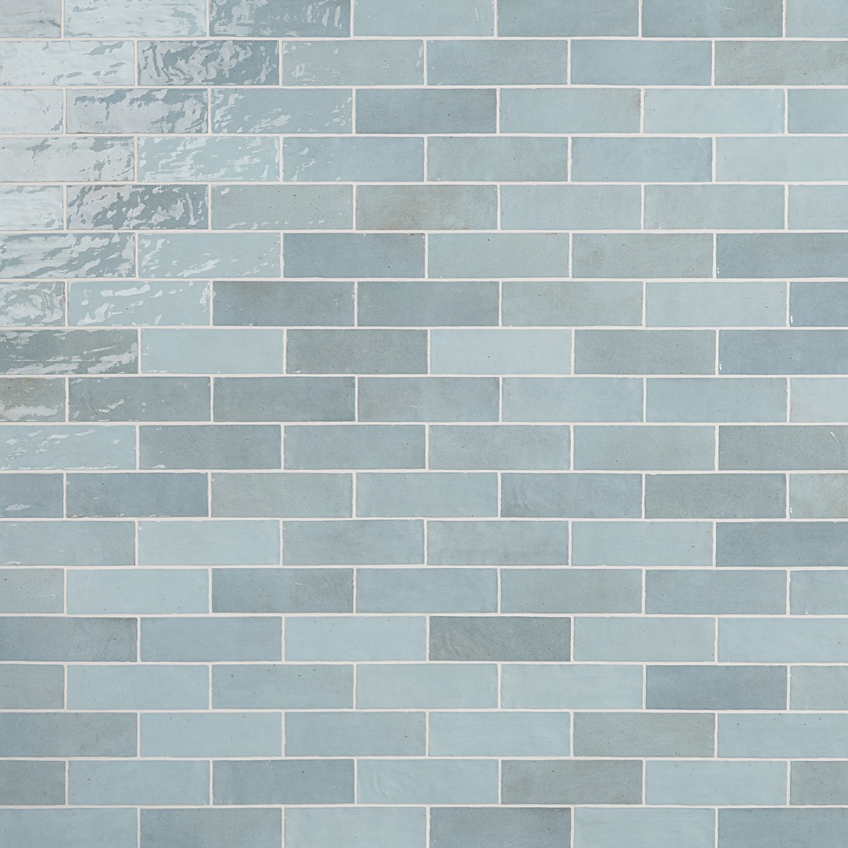 Serena Sky Blue 3x8 Glossy Ceramic Subway Tile