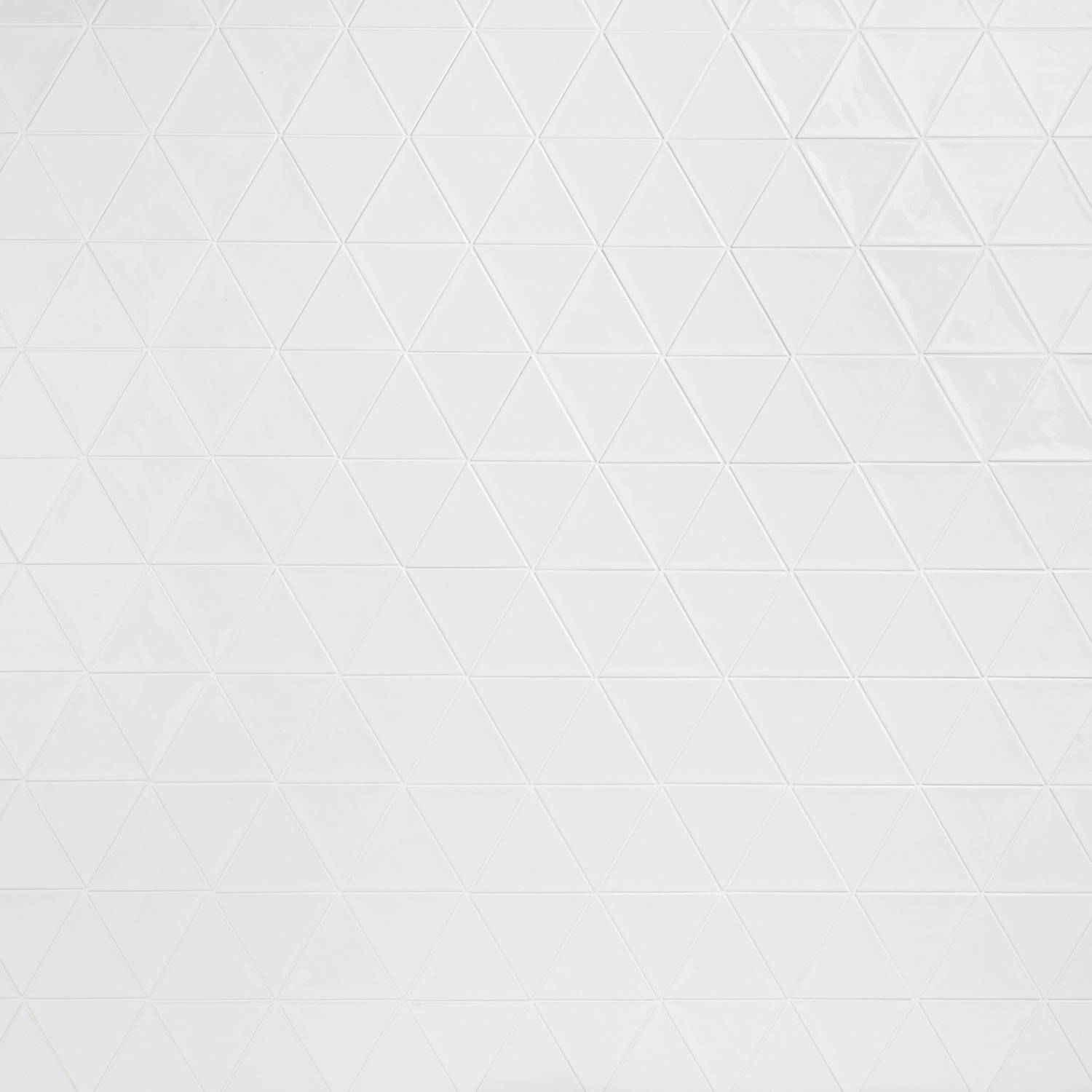 Scatoloni Triangulo Bianco Polished Ceramic