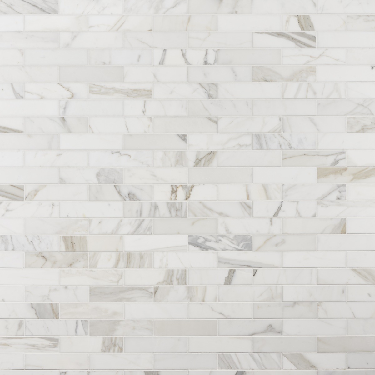 Calacatta Gold 2x8 Honed Marble Subway Tile