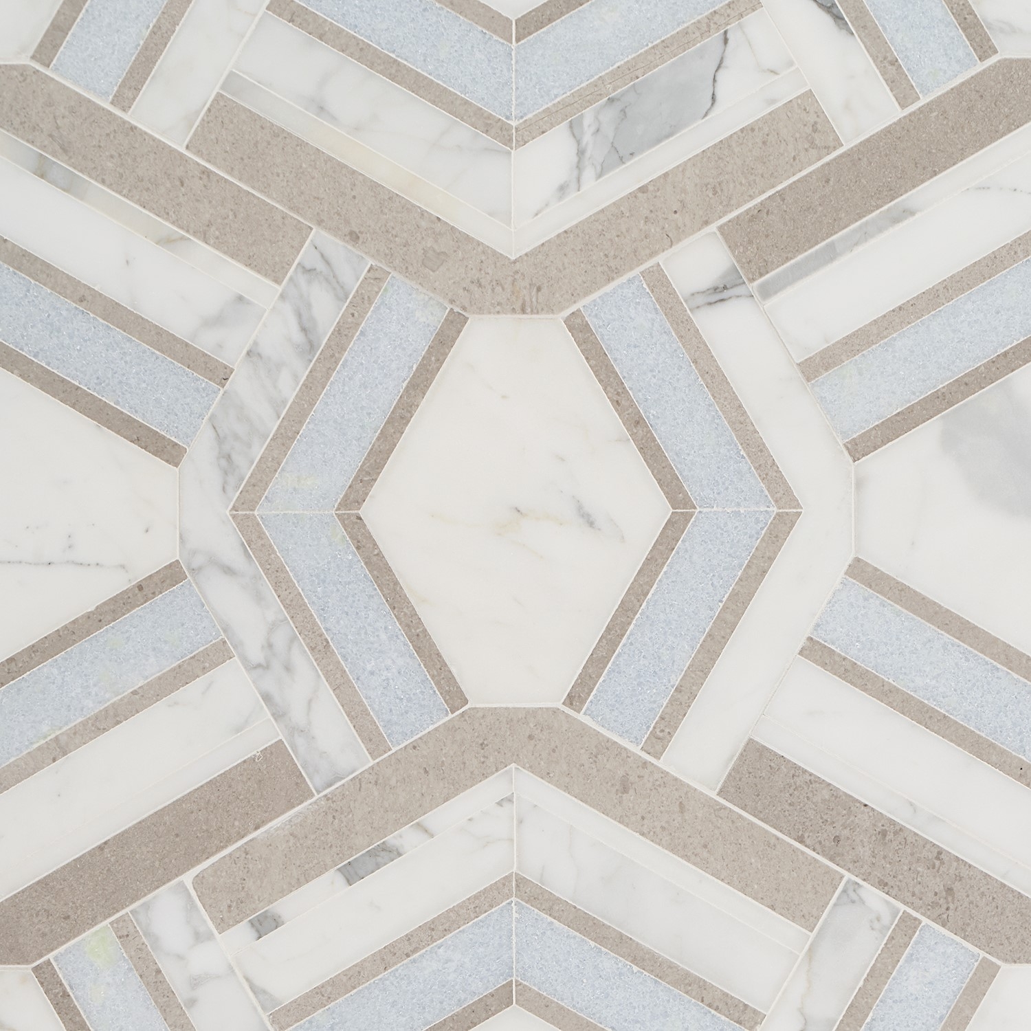 Mezzo Dolce Polished Marble Mosaic