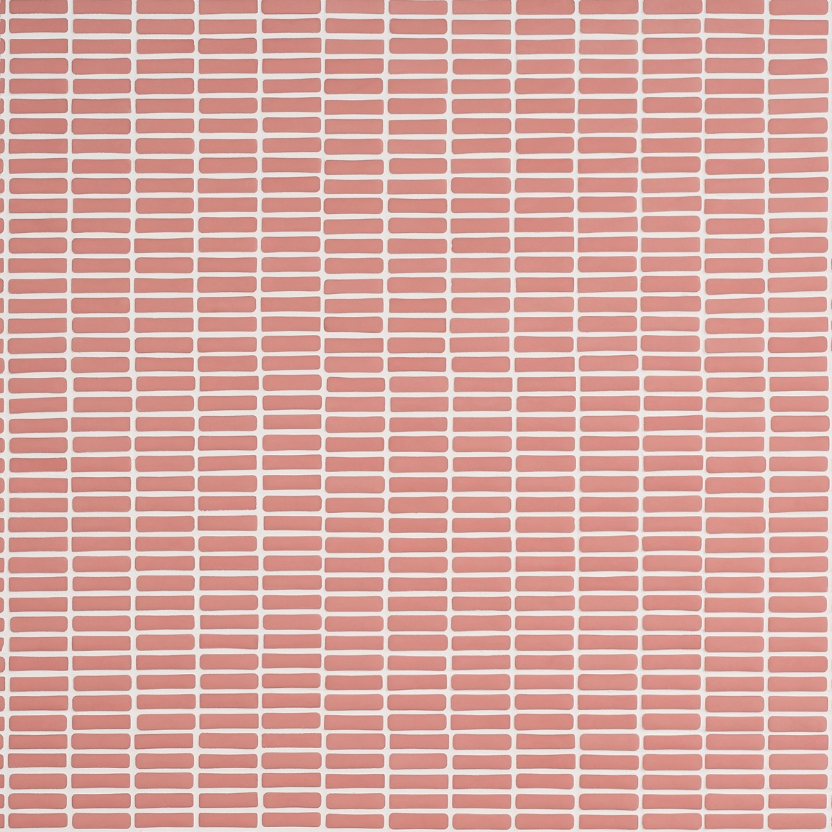 Nesso Brick Pink Frosted Matte Glass Mosaic Matte Glass