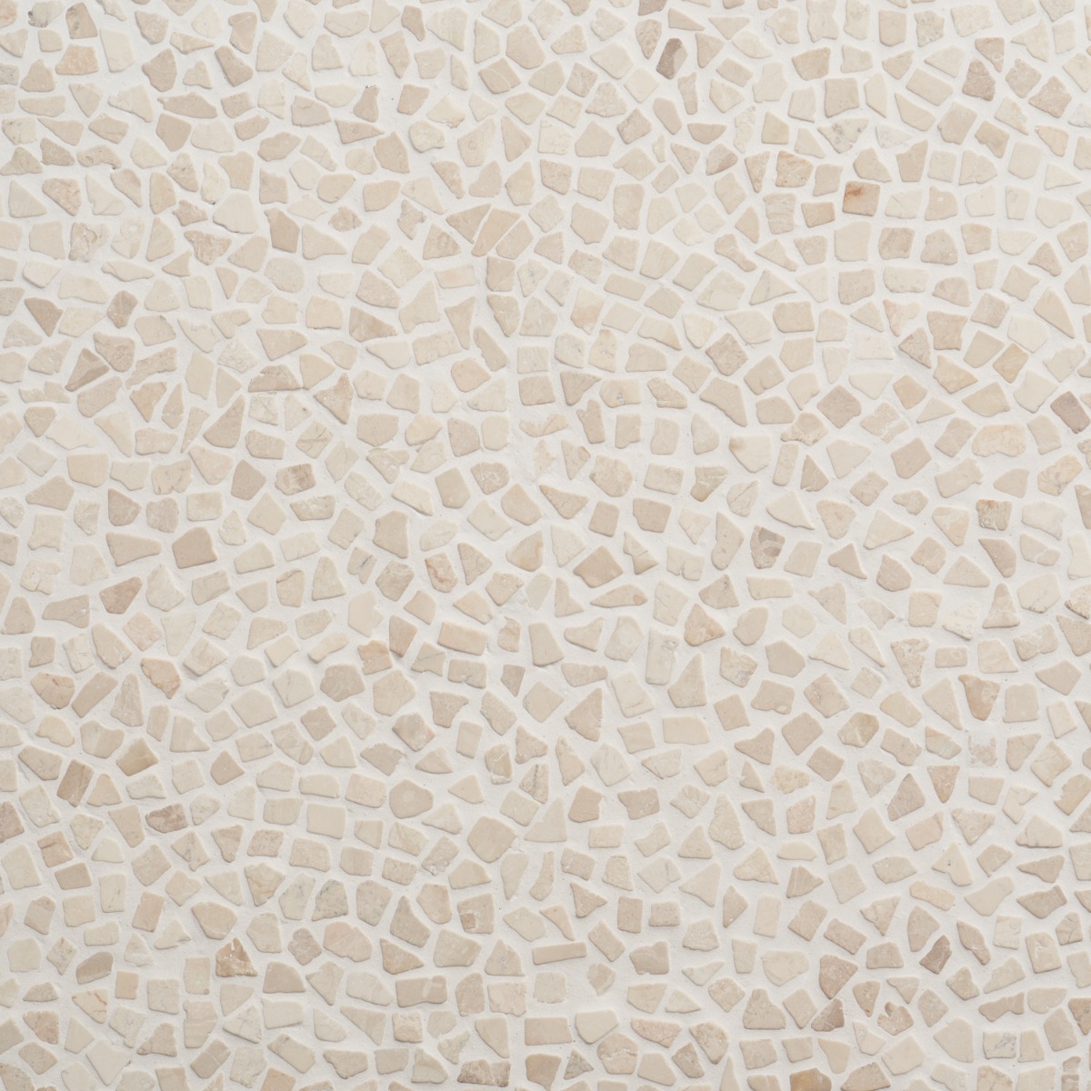 Pebblestone Petite Lovina White Natural Stone Mosaic 