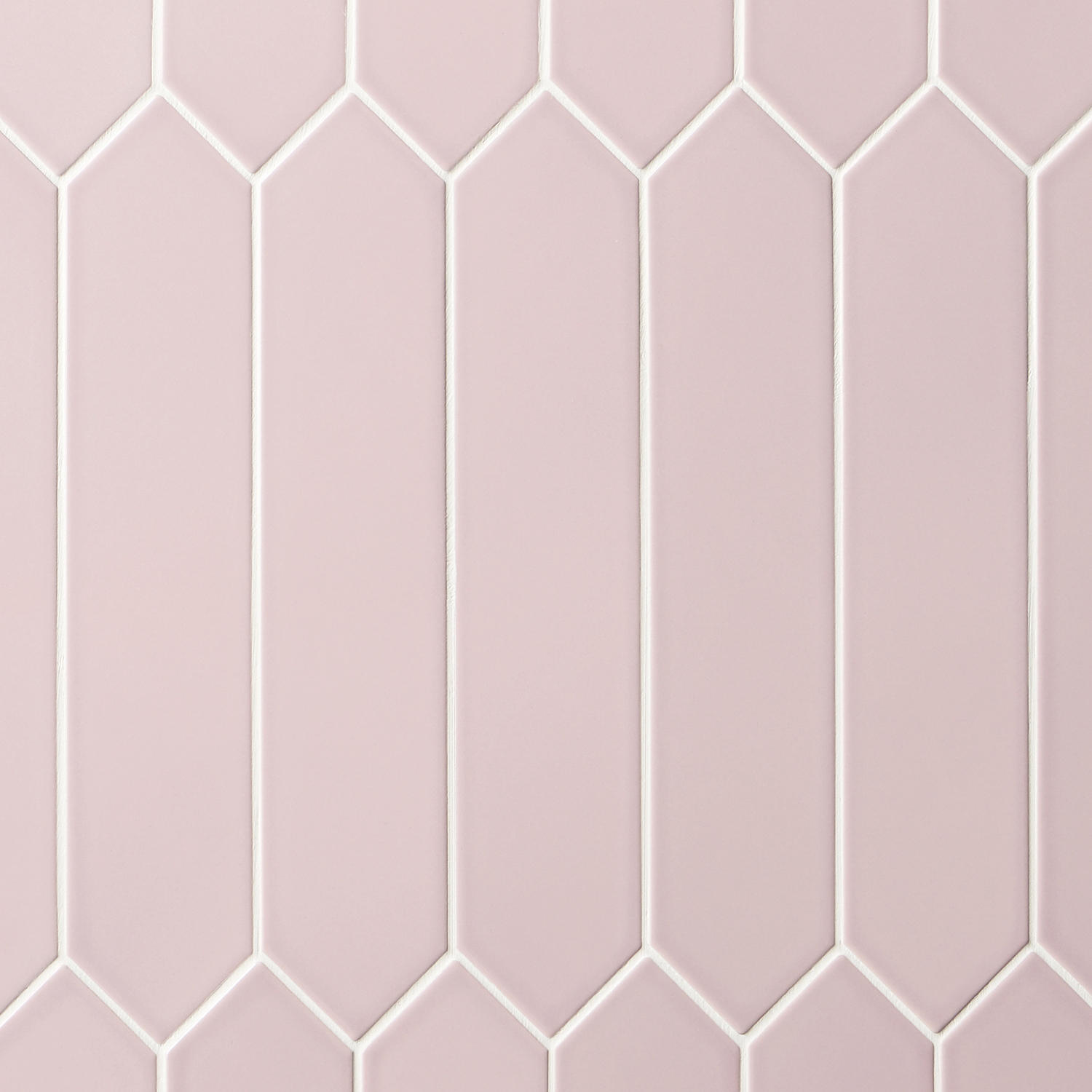 Clark Pink 3x12 Picket Polished Ceramic Wall Tile