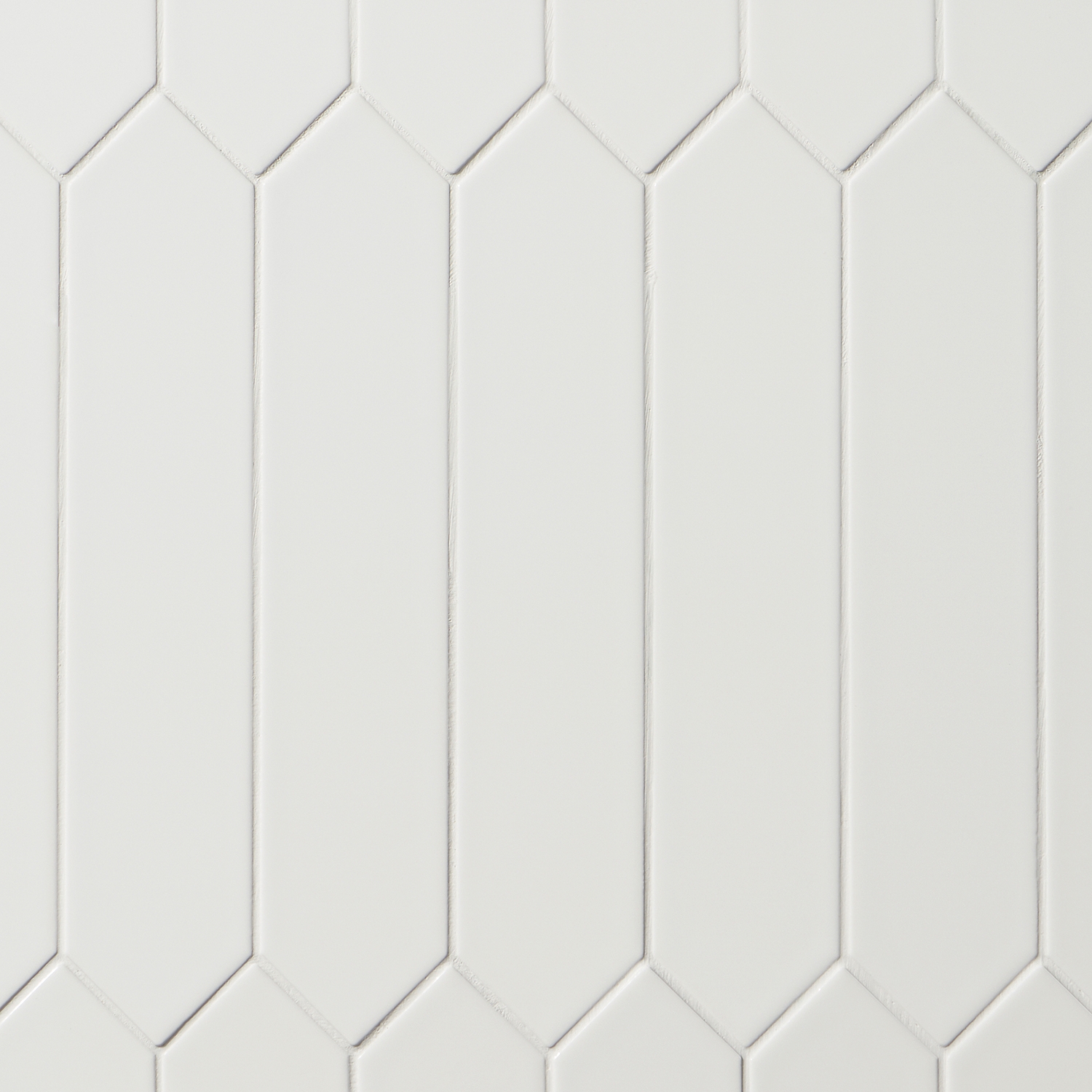 Kent White 2.6 x 13 Polished Ceramic Tile 