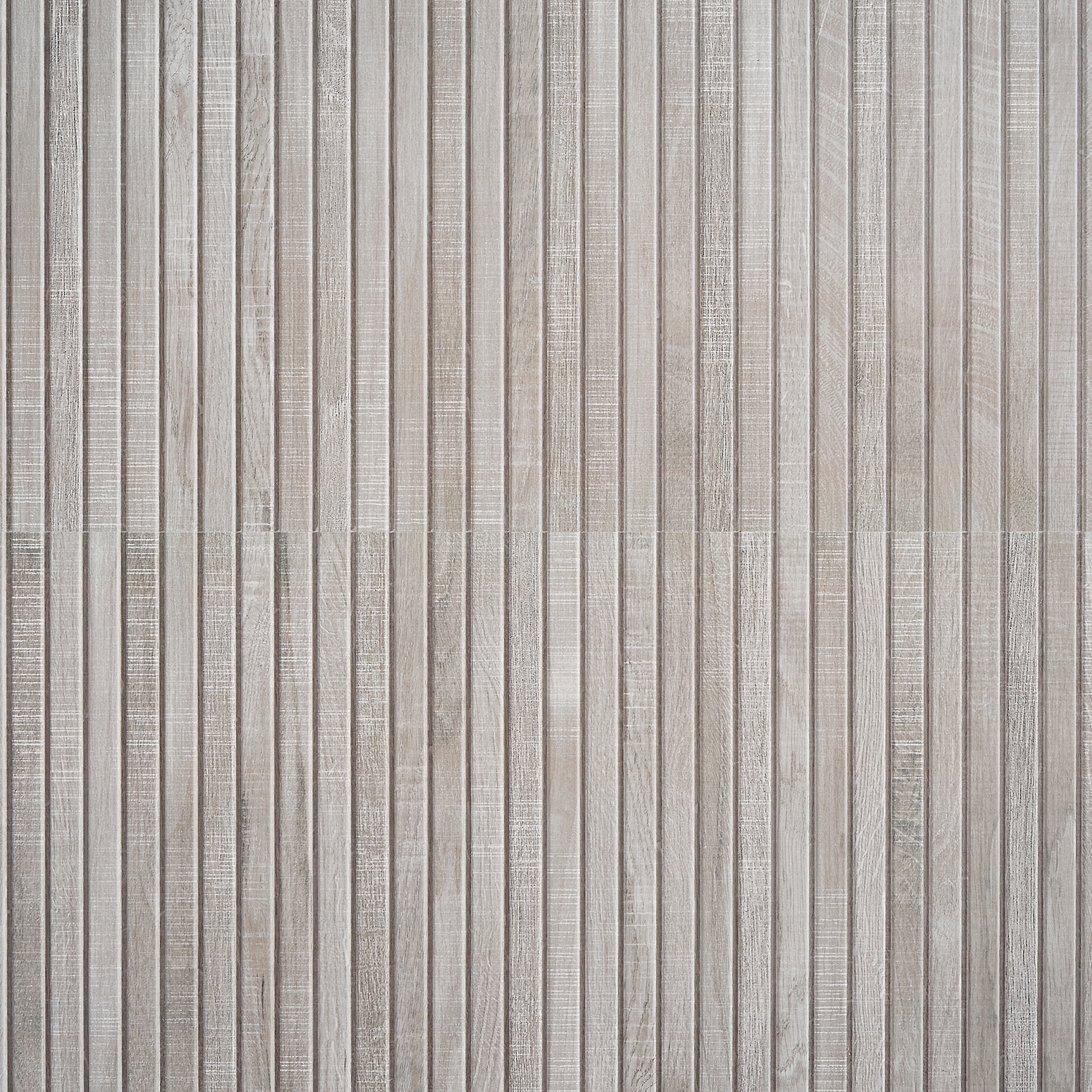 Elan Ribbon Gray 24x48 Wood Look Matte Fluted Porcelain Tile