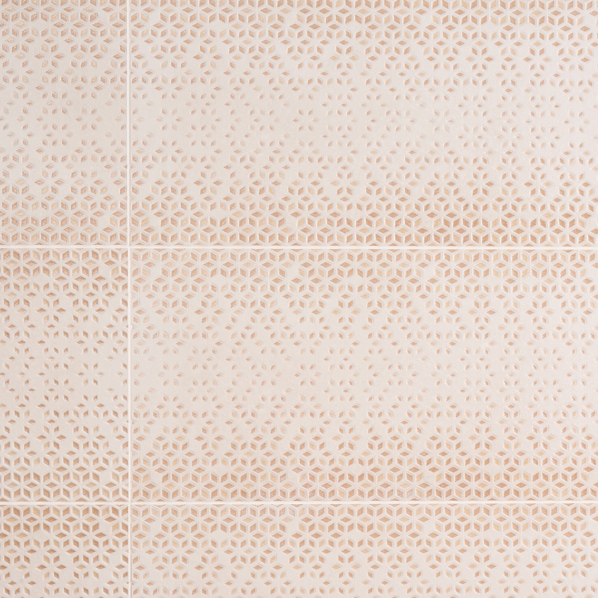 Kelani Flower Terracotta 12x36 Textured Mixed Finish Matte Ceramic Tile