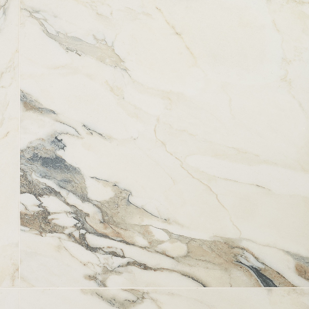 Lithe Calacatta Rustico 24x24 Matte  Porcelain