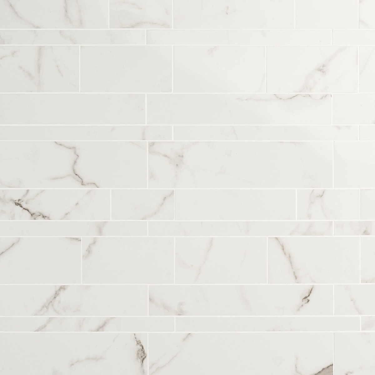 Lithe Statuario Venato Railroad Polished  Porcelain