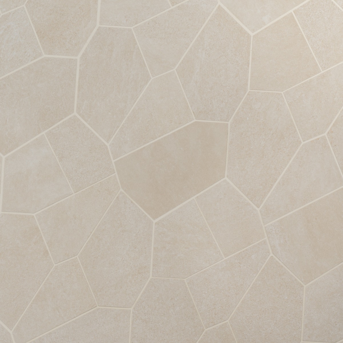 Motley Crema Beige Organic Pattern 