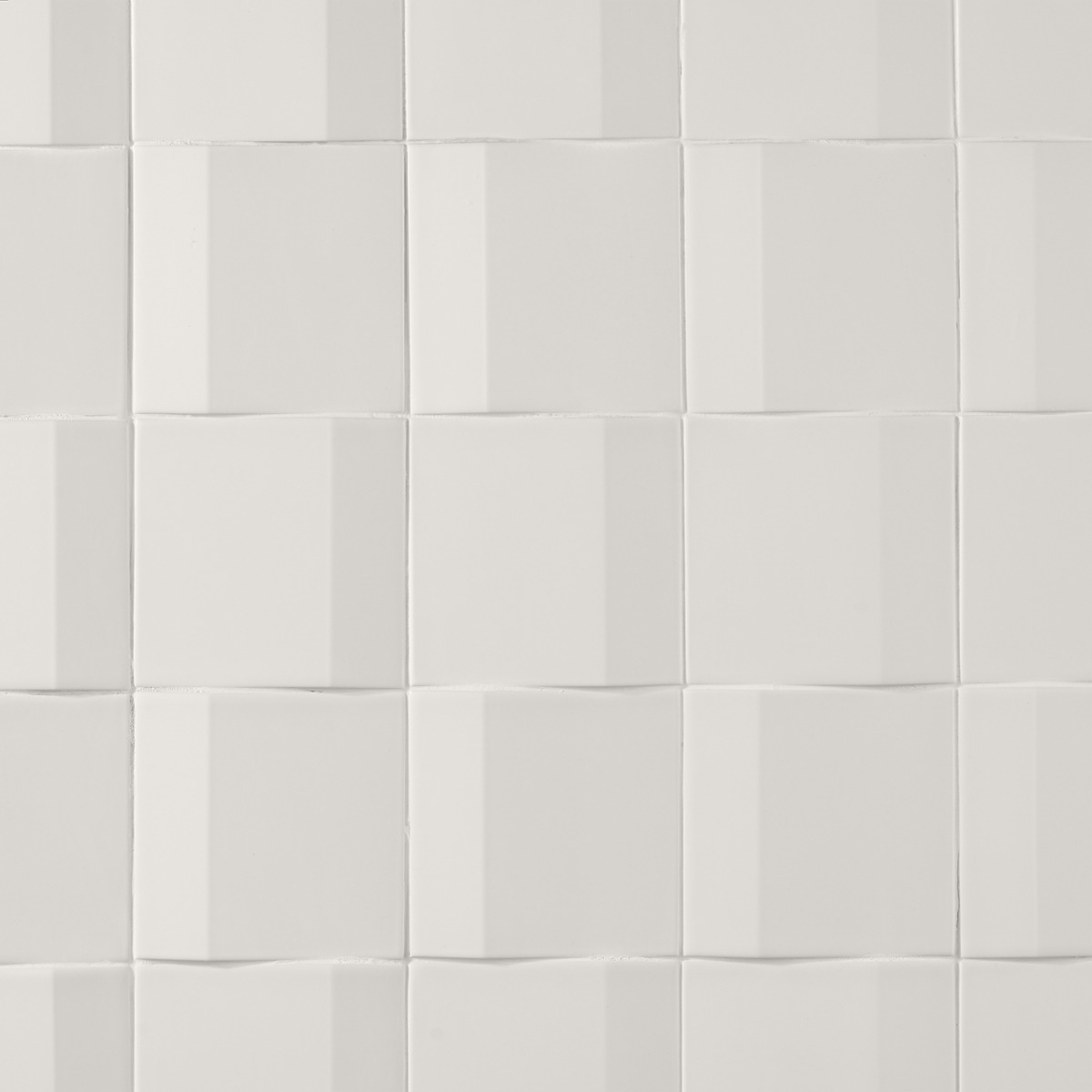 Define Edge 3D White 5x5 Matte  Porcelain