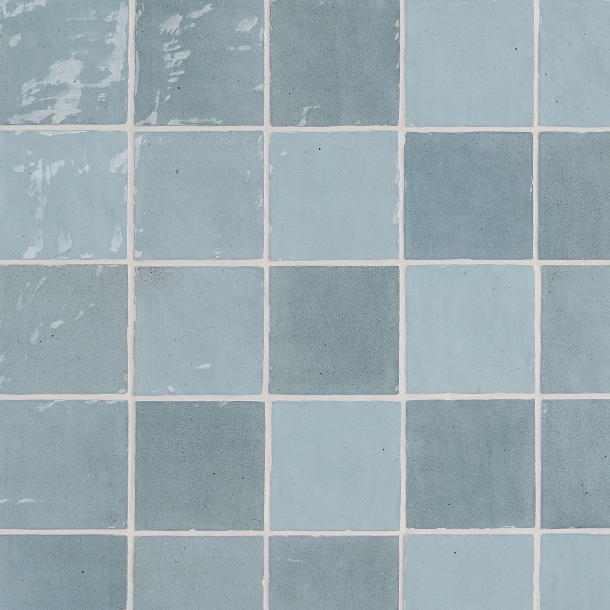 Serena Sky Blue 4x4 Glossy Ceramic Tile