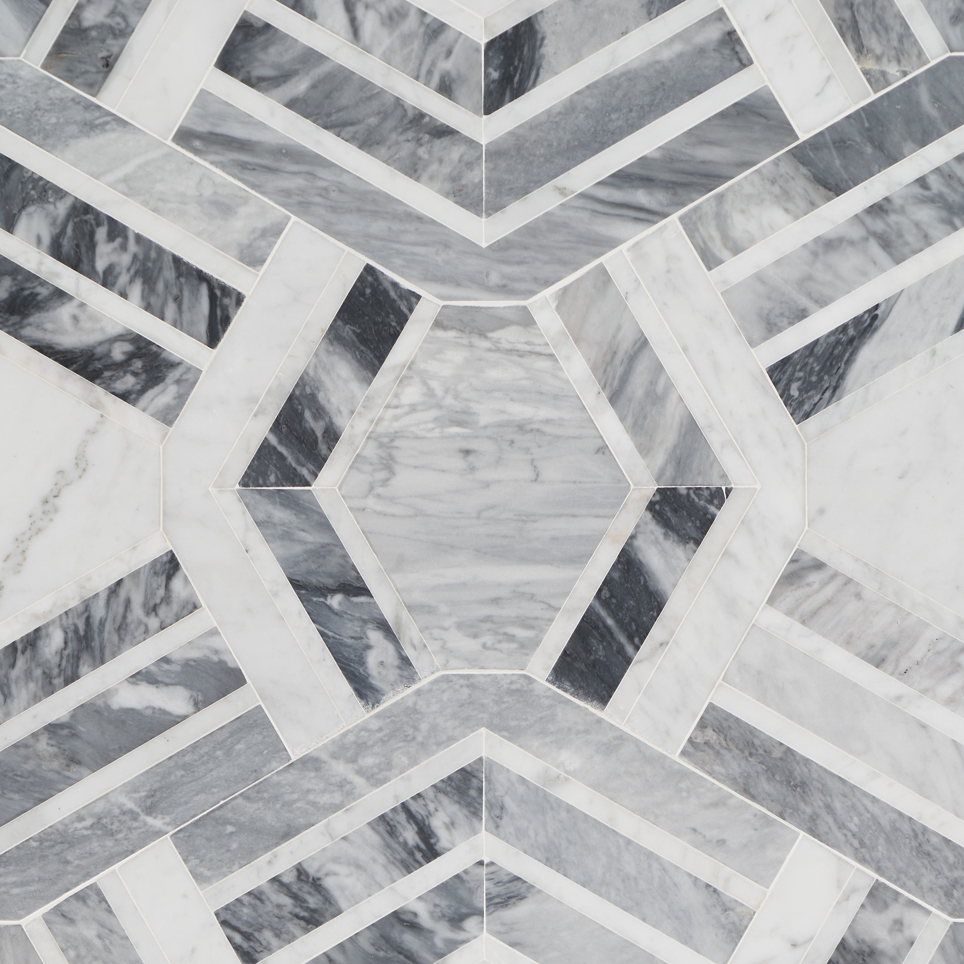 Mezzo Canta Polished Marble Mosaic