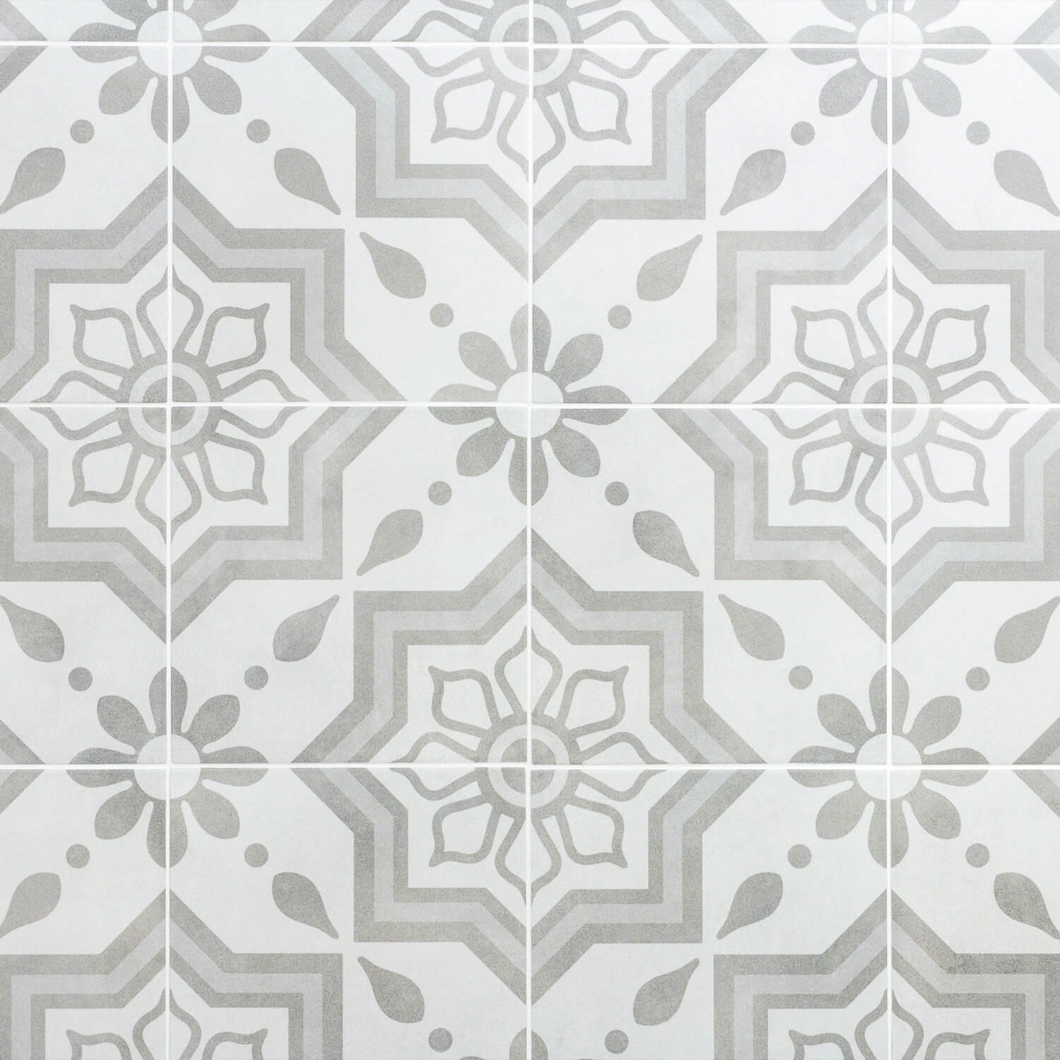 Cascais Silver Sky 9x9 Matte Porcelain Tile