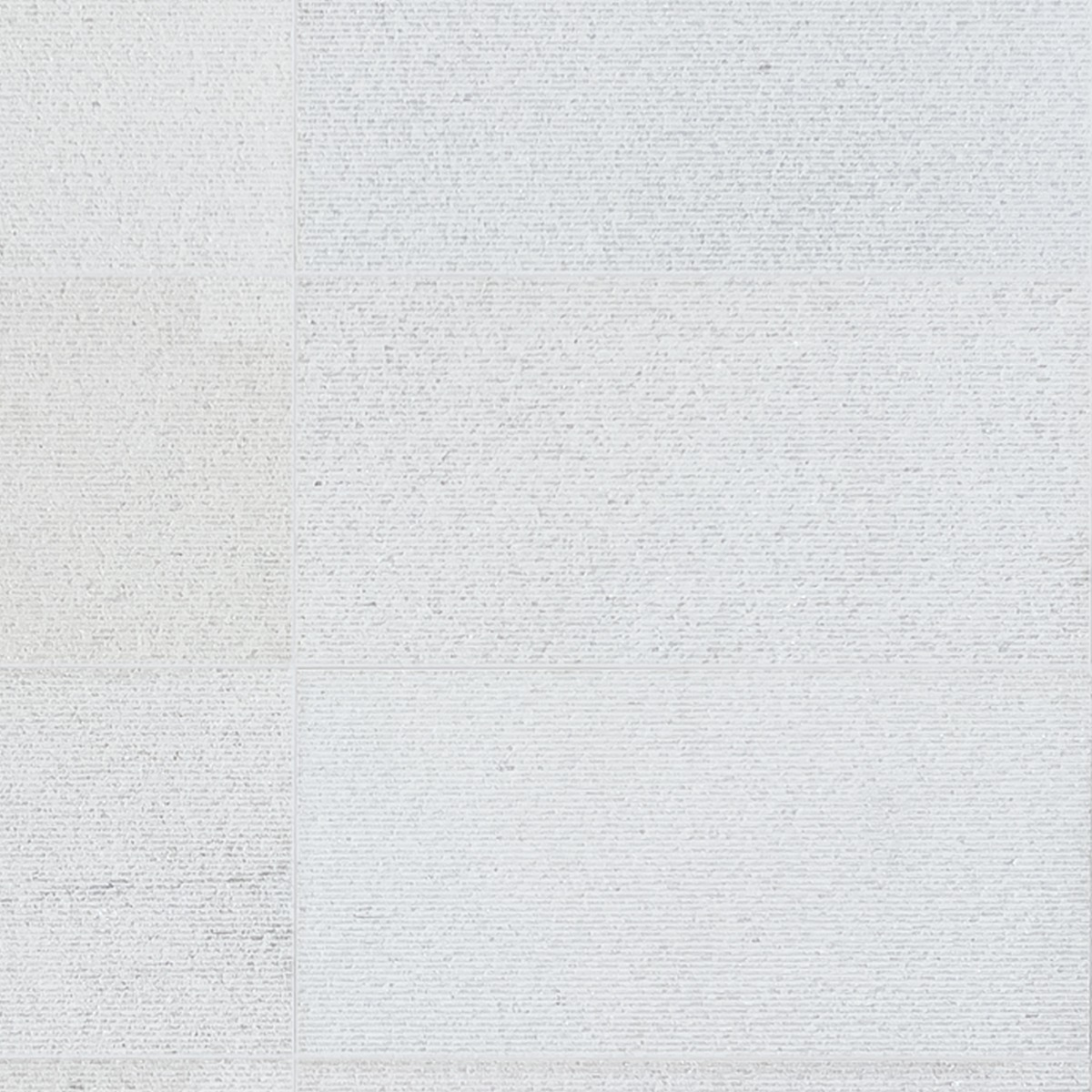 Carvina Carved Comb Bianco Ice White 12x24 Textured Honed Marble Tile