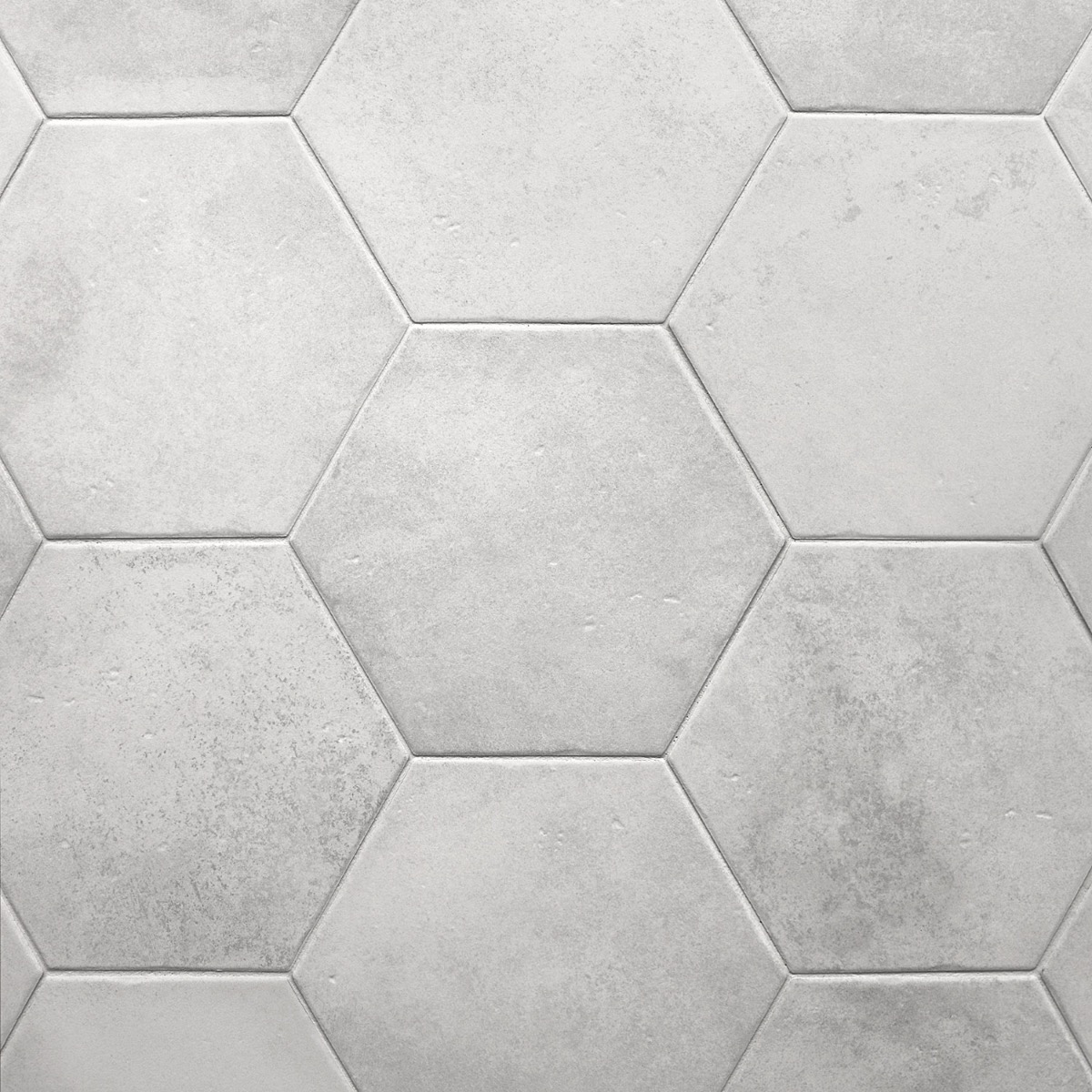 Pompeia Blanco White 8" Hexagon Matte Porcelain Tile