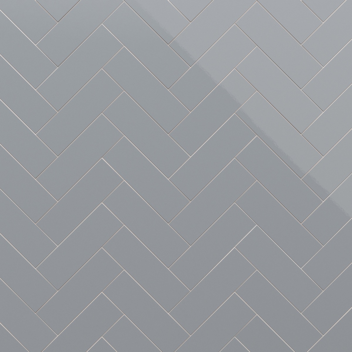 Market Street Gray 4X12 Polished Porcelain Tile