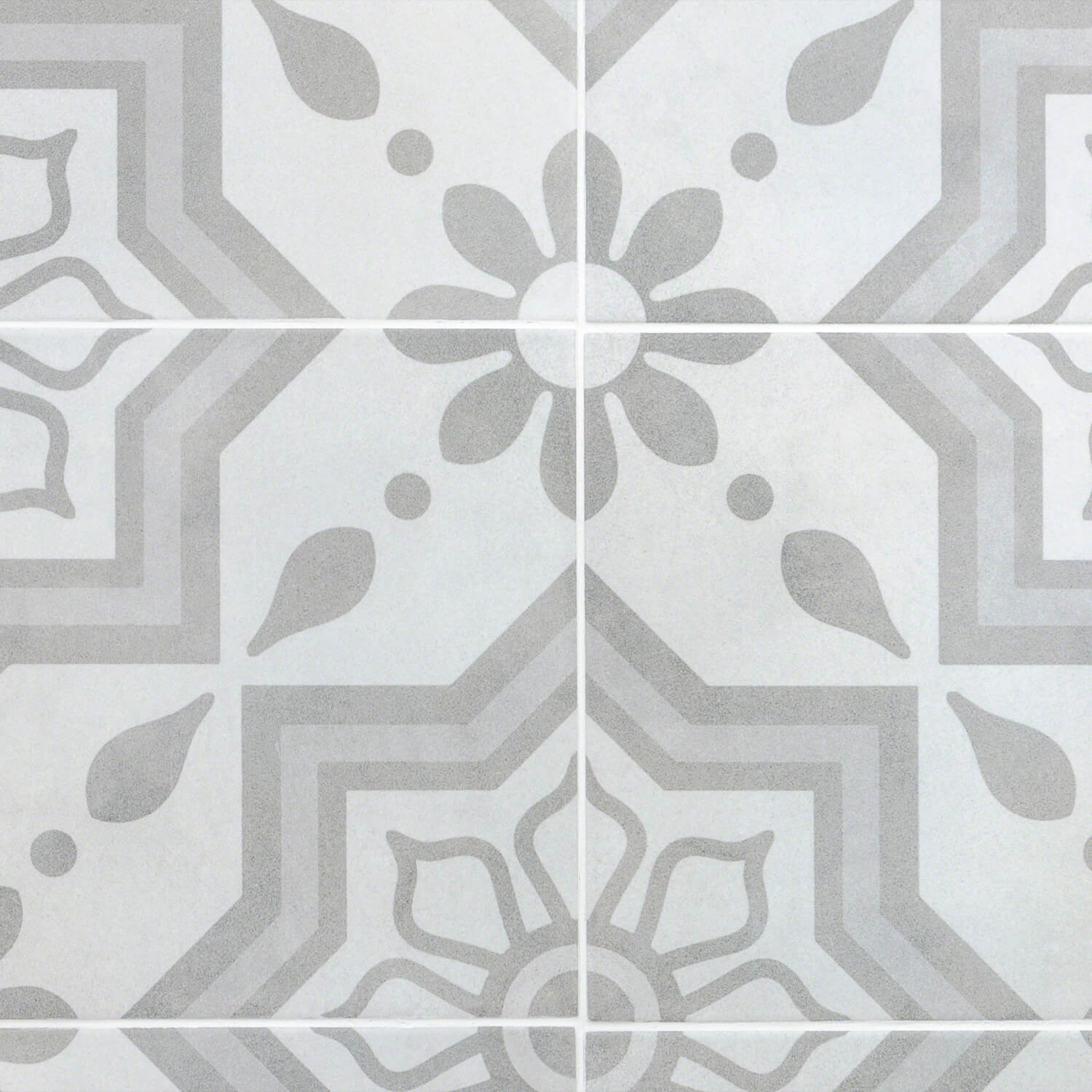 Cascais Silver Sky 9x9 Matte Porcelain Tile