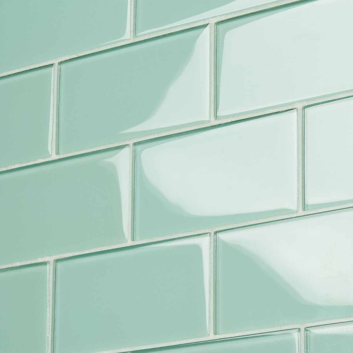 Crystal Spa Green 3x6 Polished  Glass