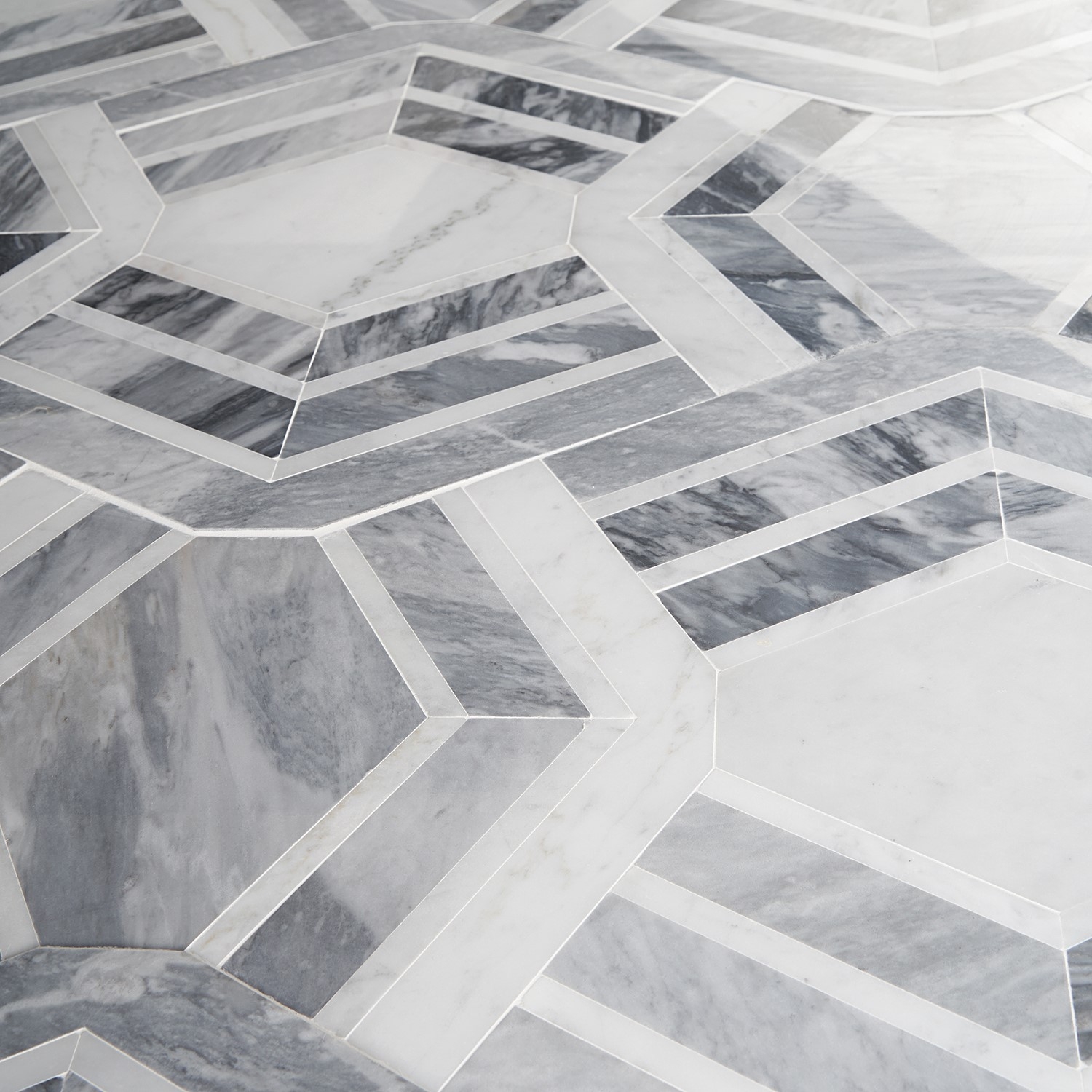 Mezzo Canta Polished Marble Mosaic