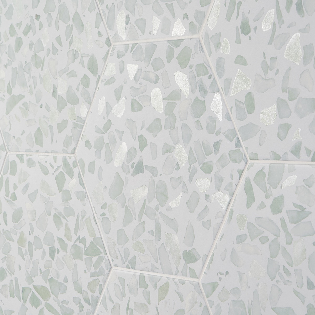 Riazza Hex Green Matte Porcelain